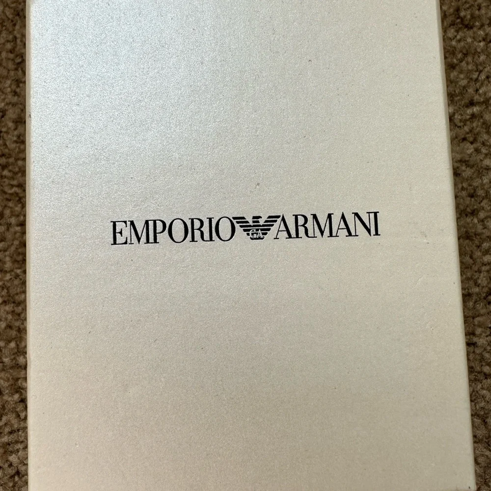 Emporio Armani AR1692 Mens Black Luigi Watch
